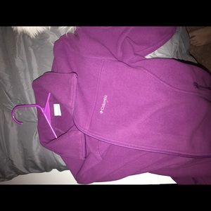 Large Columbia Fleece - Purple